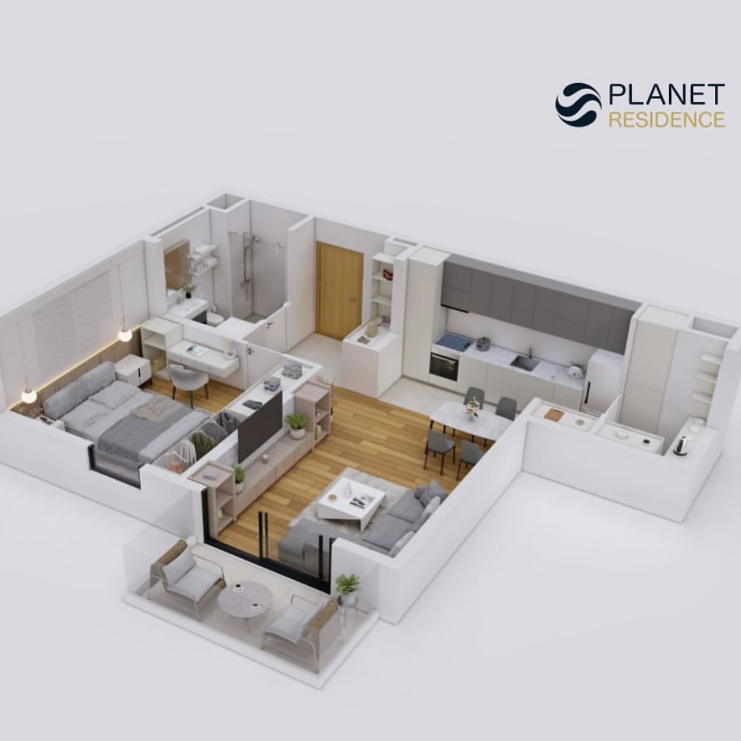 Lavju Residence - Tlocrt